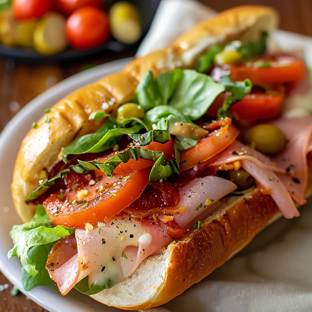 Italian Sub Sandwich