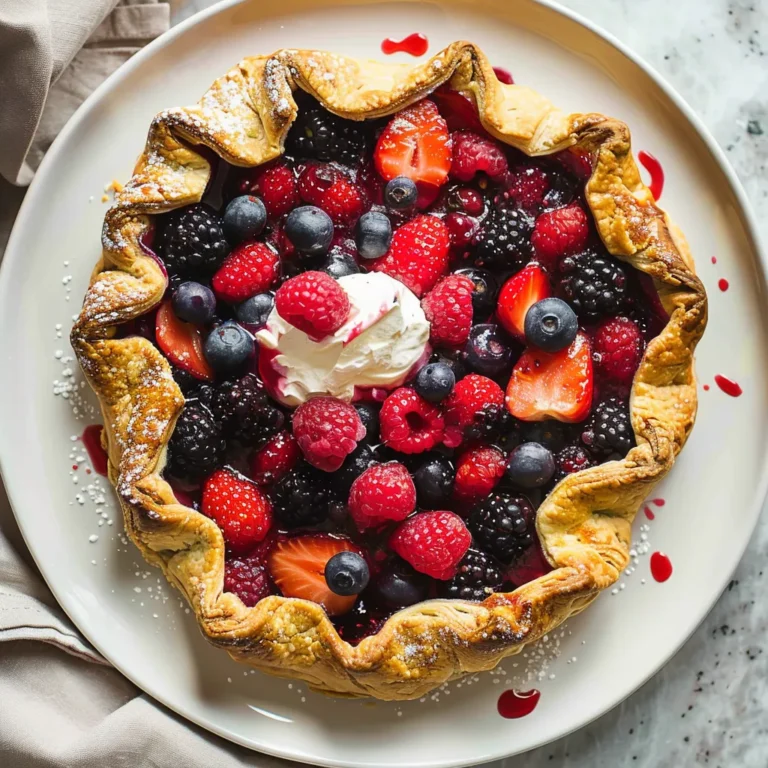 Mixed Berry Galette