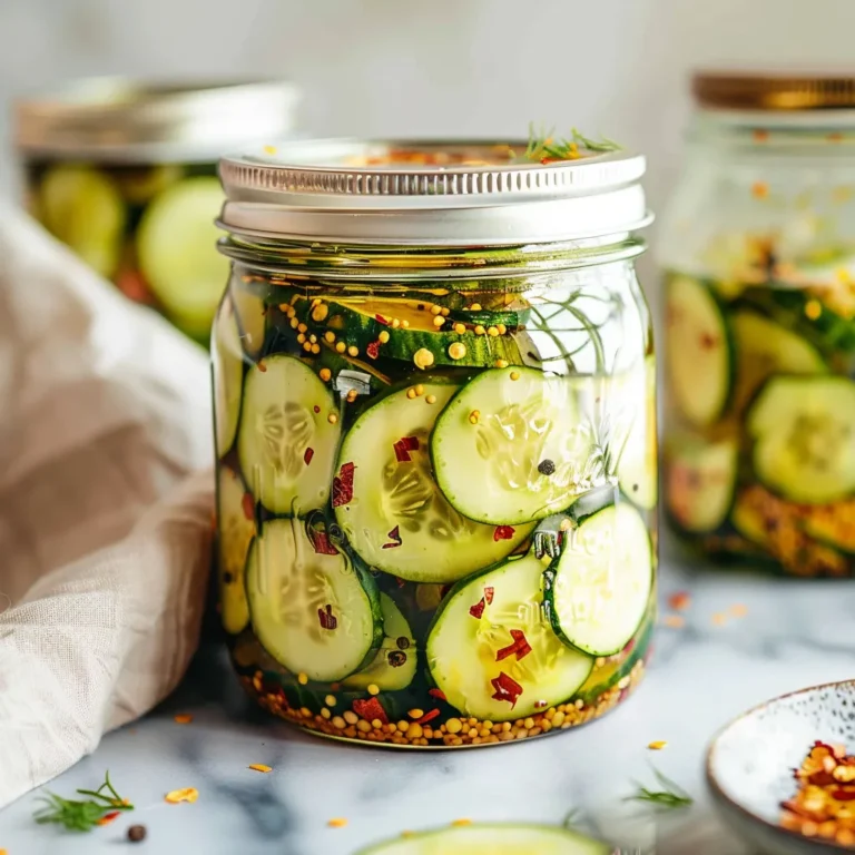 Easy Homemade Pickles