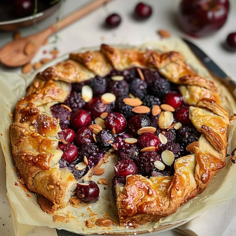 Cherry & Almond Galette
