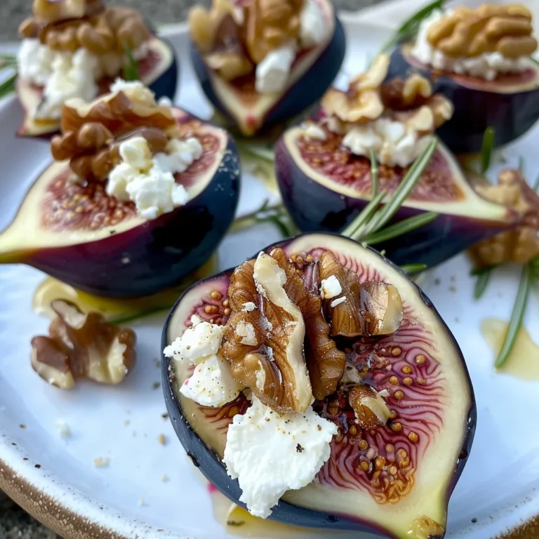 figs with goat cheese and walnuts