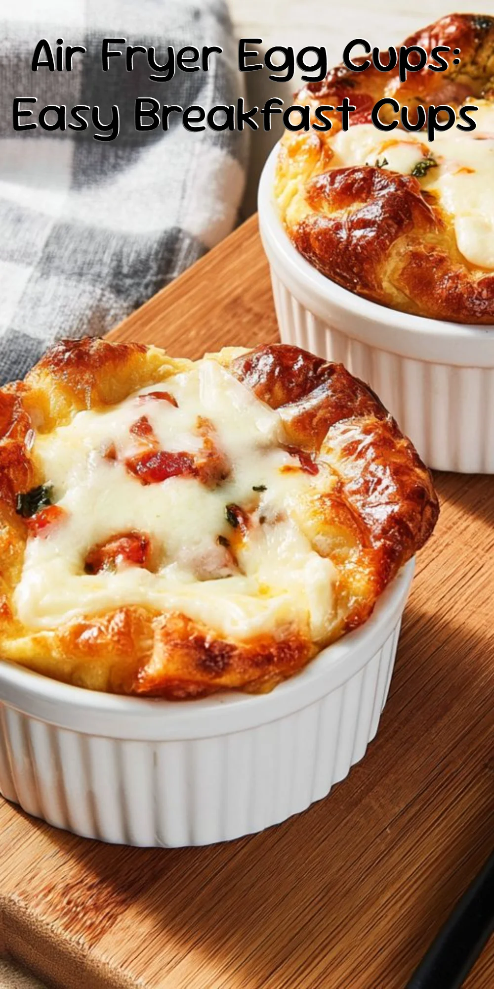 Air Fryer Egg Cups: Easy Breakfast Cups