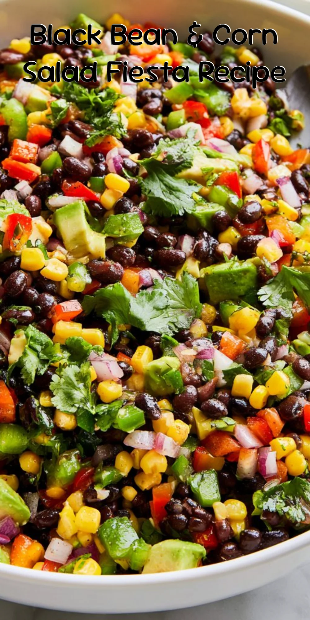 Black Bean & Corn Salad Fiesta Recipe