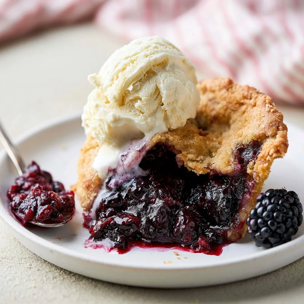 Classic Blackberry Cobbler