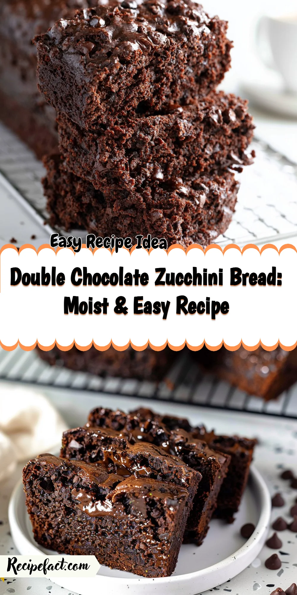 Double Chocolate Zucchini Bread: Moist & Easy Recipe
