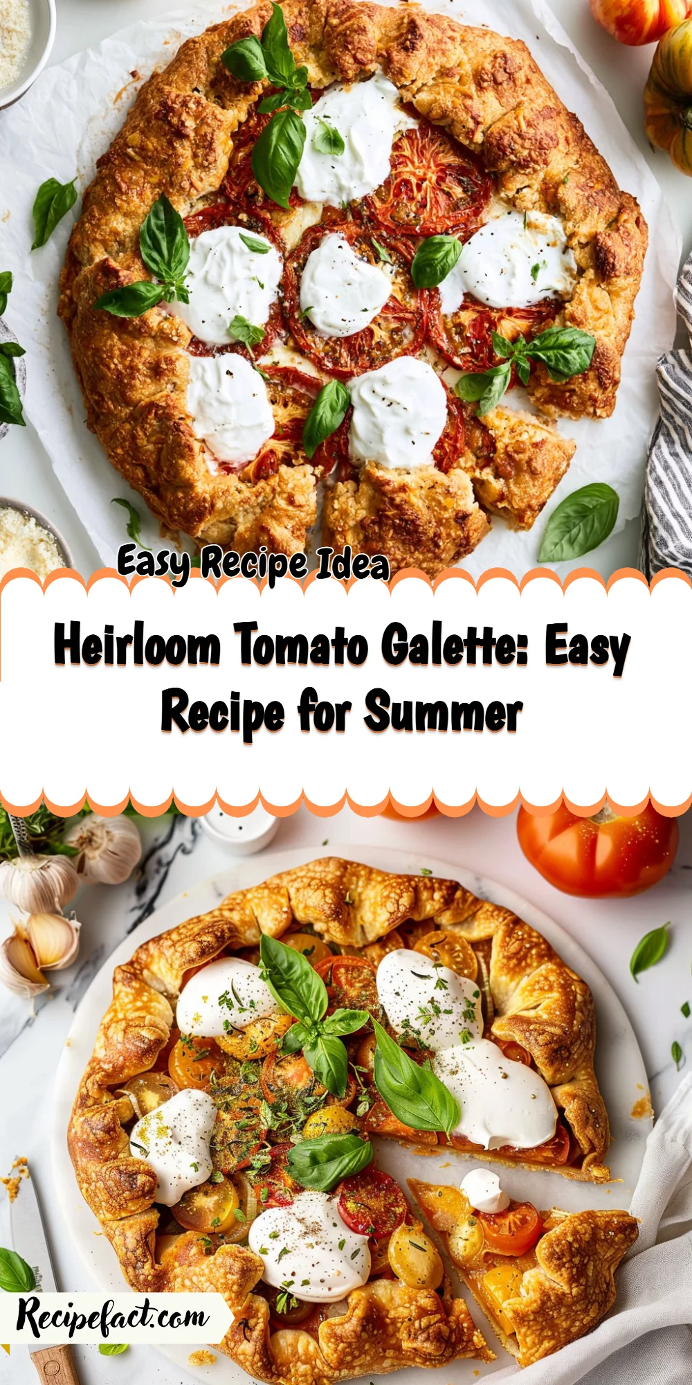 Heirloom Tomato Galette: Easy Recipe for Summer