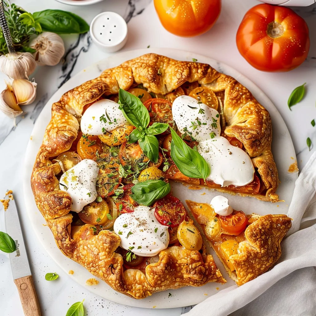 Heirloom Tomato Galette