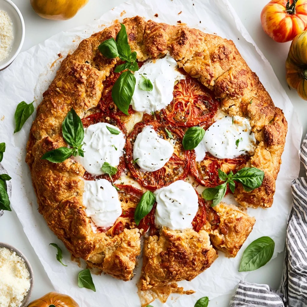 Heirloom Tomato Galette