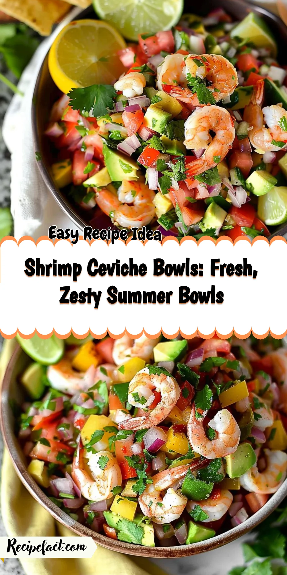 Shrimp Ceviche Bowls: Fresh, Zesty Summer Bowls
