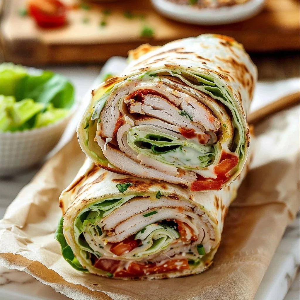 Turkey Club Wrap