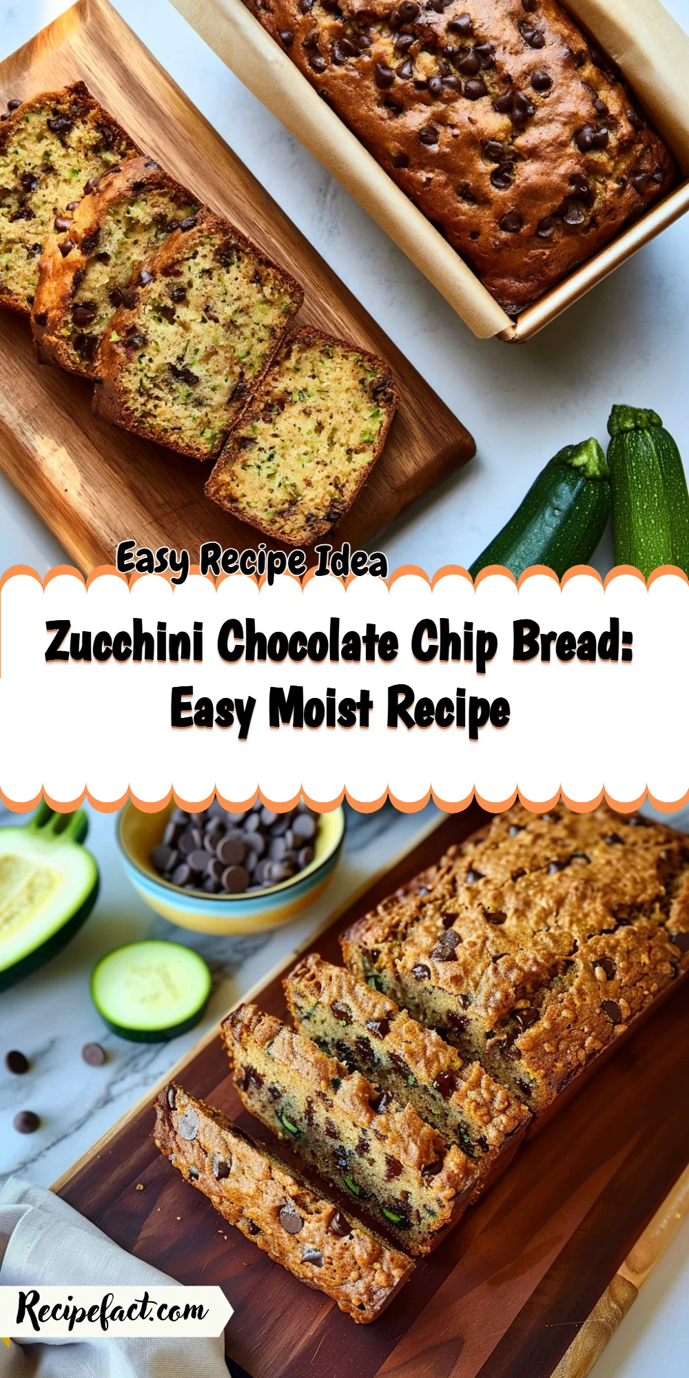 Zucchini Chocolate Chip Bread: Easy Moist Recipe