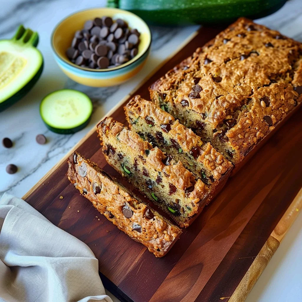 Zucchini Chocolate Chip Bread