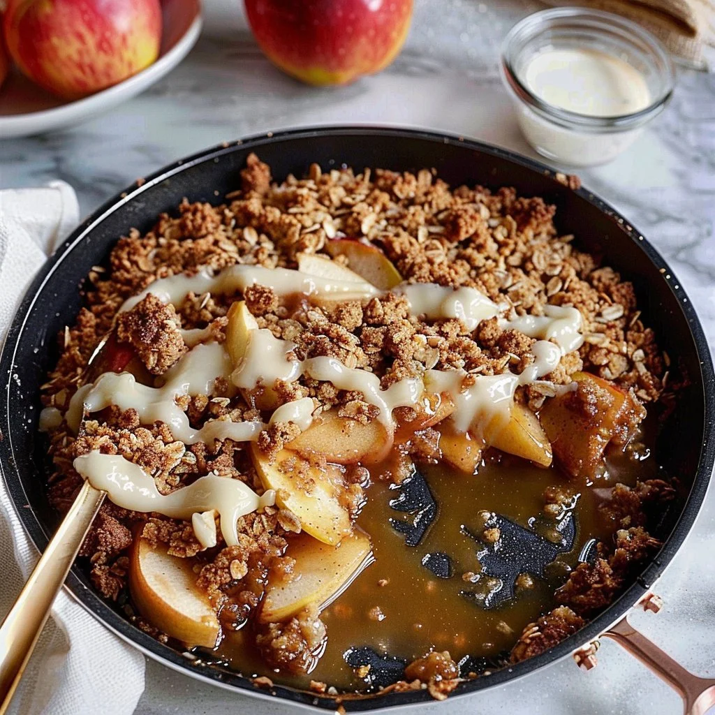 Apple Crisp with Oatmeal Crumble