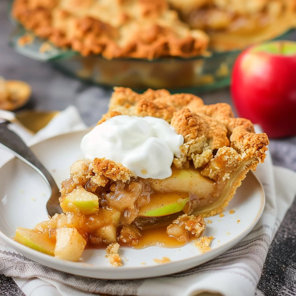 Apple Crumble Pie