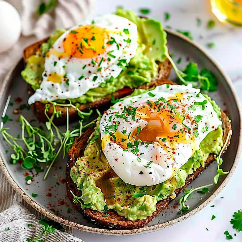 Avocado Toast with Poached Egg