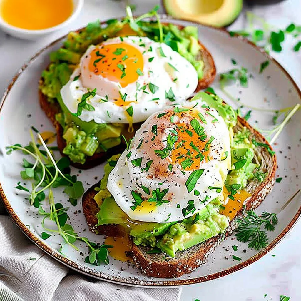 Avocado Toast with Poached Egg