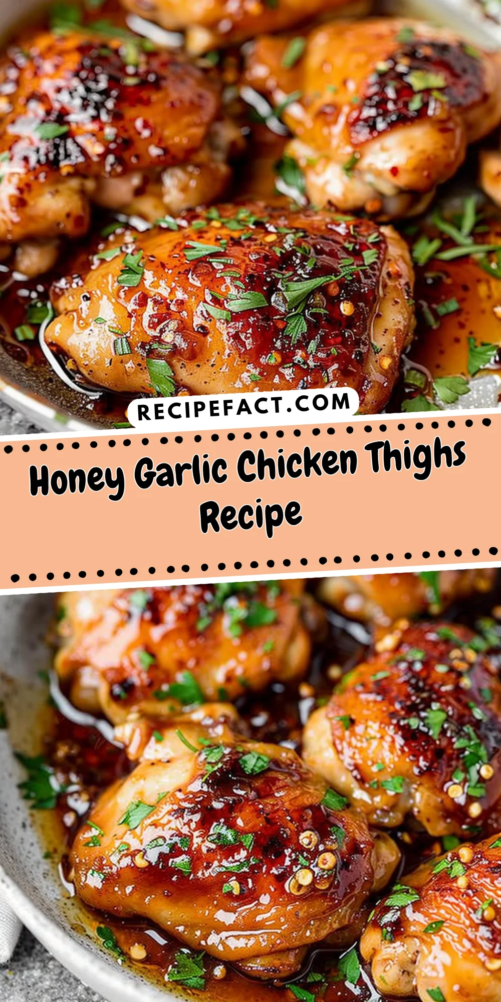 Honey Garlic Chicken Thighs Recipe