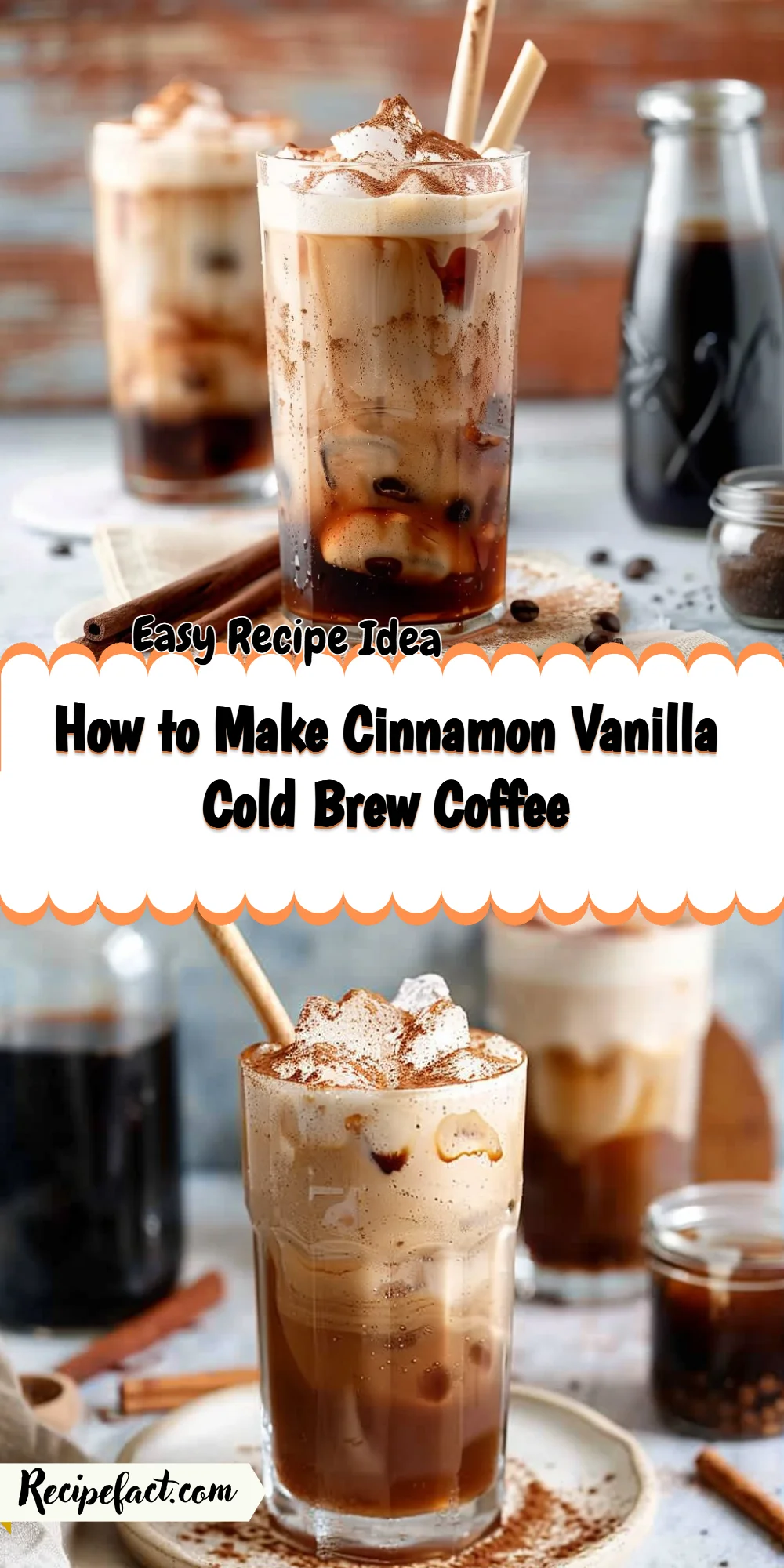 How to Make Cinnamon Vanilla Cold Brew Coffee