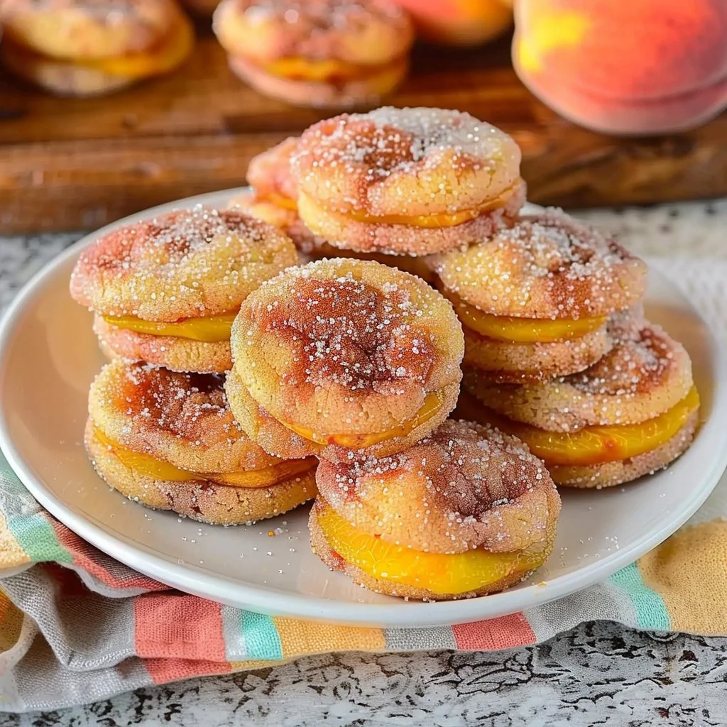 Italian Peach Summer Cookies