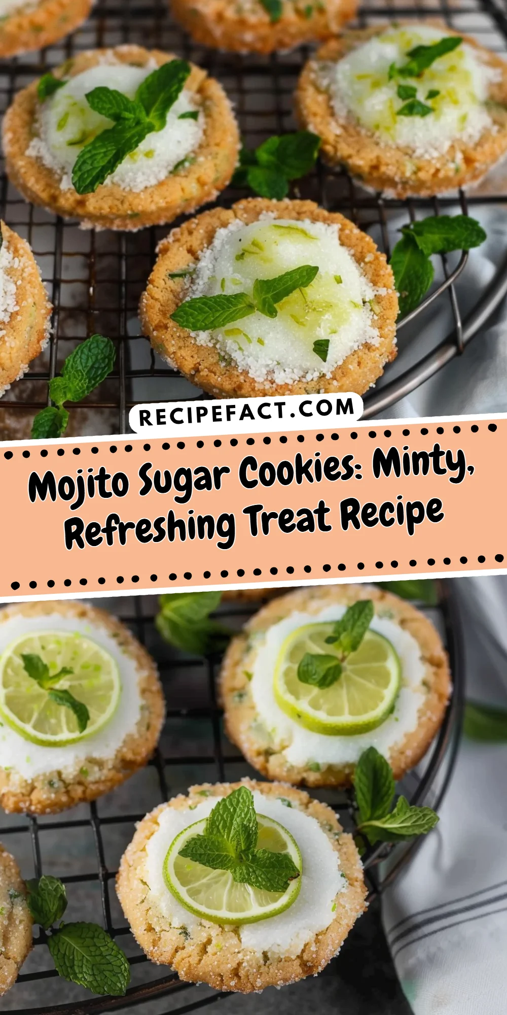 Mojito Sugar Cookies: Minty, Refreshing Treat Recipe