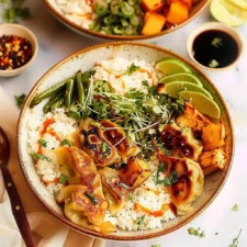 Oven Gyoza Bowls