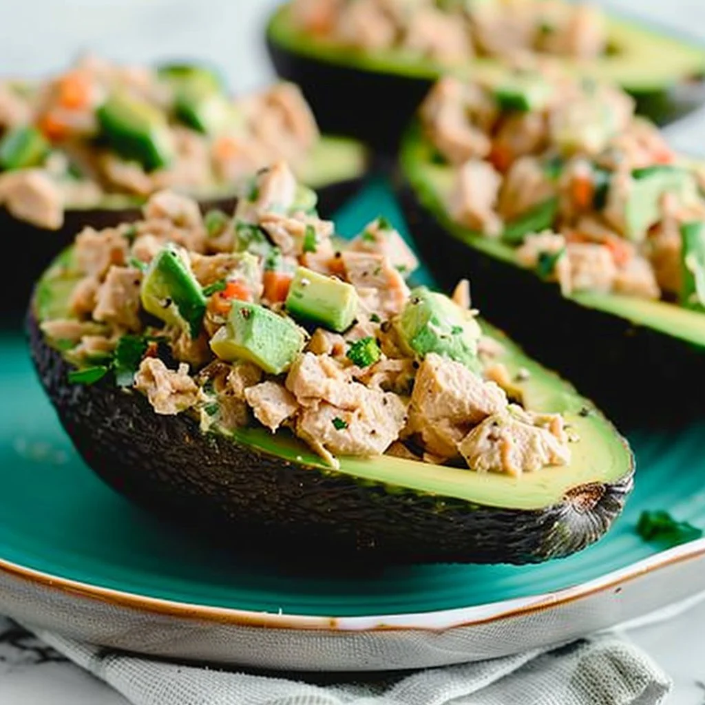 Tuna Salad Avocado Boats