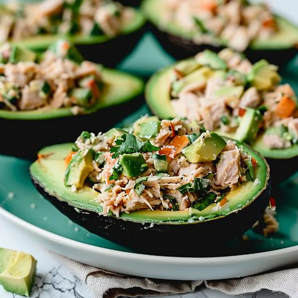 Tuna Salad Avocado Boats